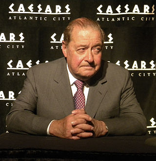 <span class="mw-page-title-main">Bob Arum</span> American attorney and boxing promoter (born 1931)
