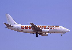 Boeing 737-36M, EasyJet Airlines