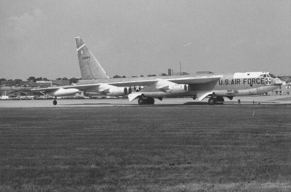 Boeing B-52 of the division's 95th Bombardment Wing