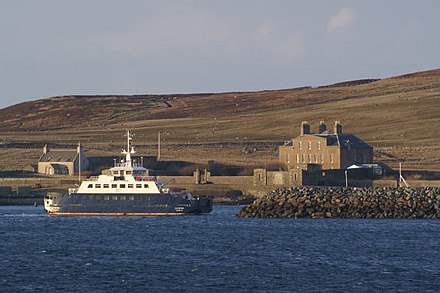 The ferry at Bressay