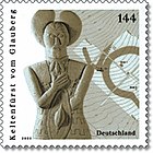 「グラウベルクのケルトの領主」がデザインされた記念切手