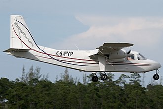 Golden Wings Charters Britten-Norman BN-2 Islander at Nassau Airport Britten-Norman BN-2A-26 Islander, Golden Wings Charter AN1759066.jpg