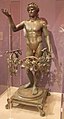 Bronzestatue des Bacchus aus Pompeiji