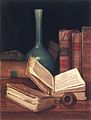 The Bookworm's Table von Claude Raguet Hirst (ca. 1890)