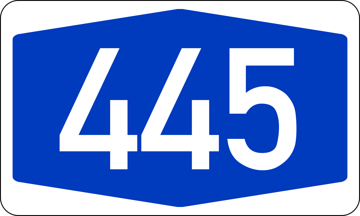 Bundesautobahn 445 - Wikipedia