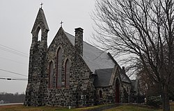 כנסיית השילוש הקדוש, צ'רצ'וויל, מחוז הרפורד, MD.jpg