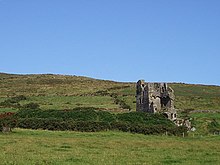 Another view of the castle Caislean Rathanain (Castle Rahinanne) - geograph.org.uk - 219820.jpg