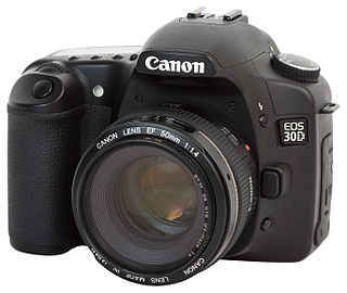 <span class="mw-page-title-main">Canon EOS 30D</span> DSLR camera