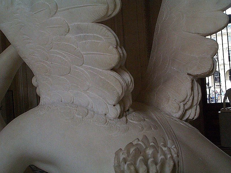 File:Canova-Psyche Revived By Cupids Kiss detail Cupid Back wing junction.jpg