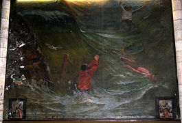 Capbreton St Nicolas Church Painting Gélibert 2b.JPG