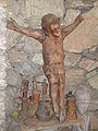 Sculpture en bois du Christ