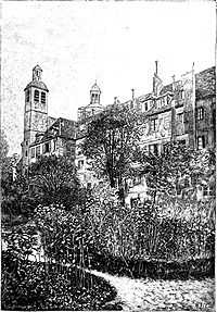 The garden of the couvent des Carmes. CarmesConventGarden.jpg