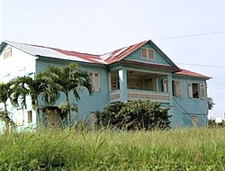 Casa de Don Juan Rosa Mora em Capáez, construída no século 19