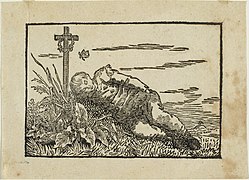 Կասպար Դավիդ Ֆրիդրիխ՝ Գերեզմանին քնած պատանին, 1801
