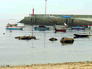 O peirao dende a praia