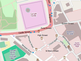 Map of the Castle Quarter Castle Quarter map.png