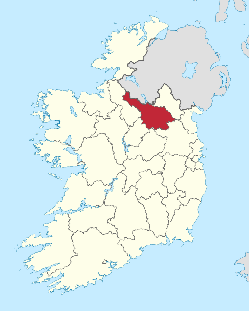 Kaart van Cavan