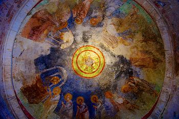 Ceiling fresco Ceiling fresco, St. Nicholas Church, Demre.jpg