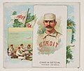 Thumbnail for File:Charles H. Getzien, Pitcher, Detroit, from World's Champions, Second Series (N43) for Allen &amp; Ginter Cigarettes MET DP817005.jpg