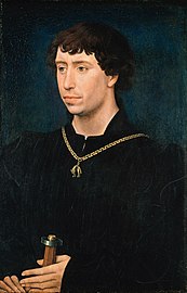 Karel de Stoute omstreeks 1460 door Rogier van der Weyden.