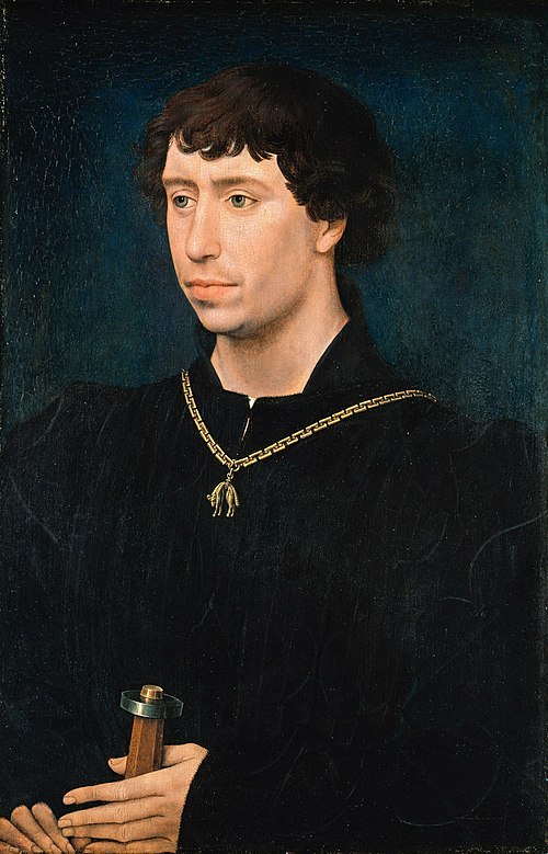 Charles the Bold, Duke of Burgundy, Margaret of York's husband, by Rogier van der Weyden