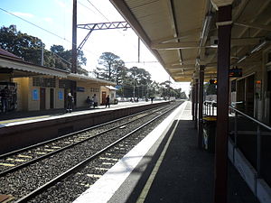 Cheltenham stanice Melbourne.JPG
