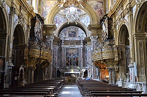 Chiesa di San Gregorio Armeno - Interno navata, Neapel