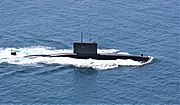 Simpson underway in the Pacific Ocean on 3 August 2018