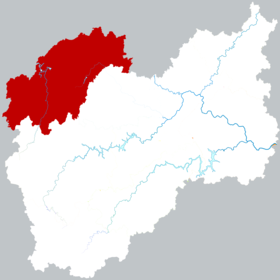 Localización de Suíchāng Xiàn