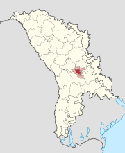 Chisinau in Moldova (city + district hatched).svg