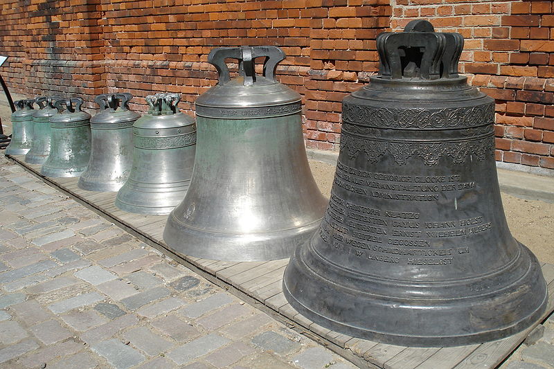 File:Church bells in the Riga Dom yard.JPG