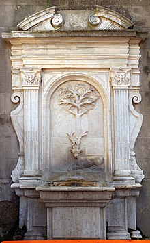 La Fontana del Maltempo, XVI secolo.