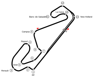 Circuit de Catalunya (last modified in 1997)