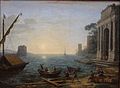 „Saulėtekis uoste“ (1674, Senoji pinakoteka, Miunchenas)