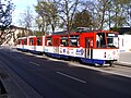 Ein Tatra KT8D5 am Lustgarten