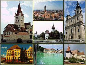 Județul Sibiu, împărțire administrativ teritorială