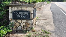 Columbus Park HighwayMarker ColumbusParkHighwayMarke20231003 124700.jpg