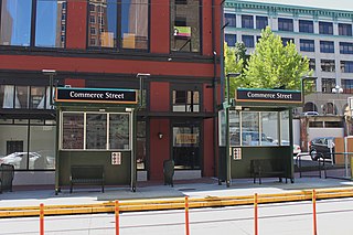 <span class="mw-page-title-main">Commerce Street/South 11th Street station</span> Tacoma Link light rail station