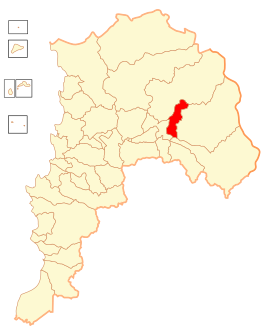 Kaart van Santa María