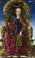 „Madona soste“ (apie 1460, Nacionalinė Londono galerija)