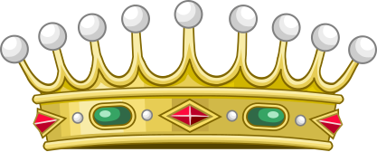 File:Count Coronet Austria-Hungary (9 Pearls).svg