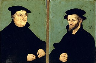 Portrait de Luther et de Mélanchthon