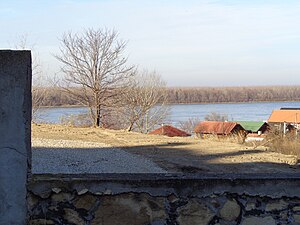 Pogled na Dunav iz crkvene porte