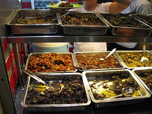 Examples of Manado dishes
