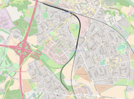 Spoorlijn Dortmund-Bodelschwingh - Dortmund-Mengede op de kaart