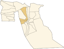 Location of Guemar District in El Oued Province