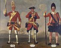 David Morier (1705^-70) - Grenadiers, 40th Regiment of Foot, and Privates, 41st Invalids Regiment and 42nd Highland Regiment, 1751 - RCIN 405589 - Royal Collection.jpg