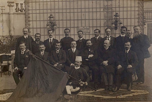 Main delegates of the Congress of Trieste (1913)