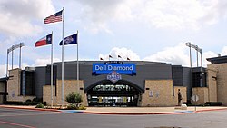 Dell Diamond Southwest Entrance 2017.jpg