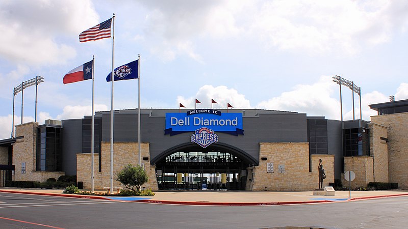 File:Dell Diamond Southwest Entrance 2017.jpg